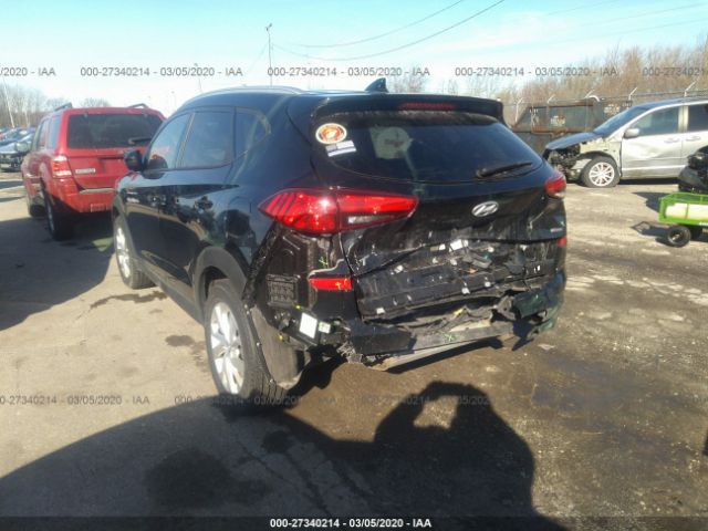 KM8J3CA41KU029769 - 2019 HYUNDAI TUCSON LIMITED/SEL/SPORT/ULTIMAT Black photo 3