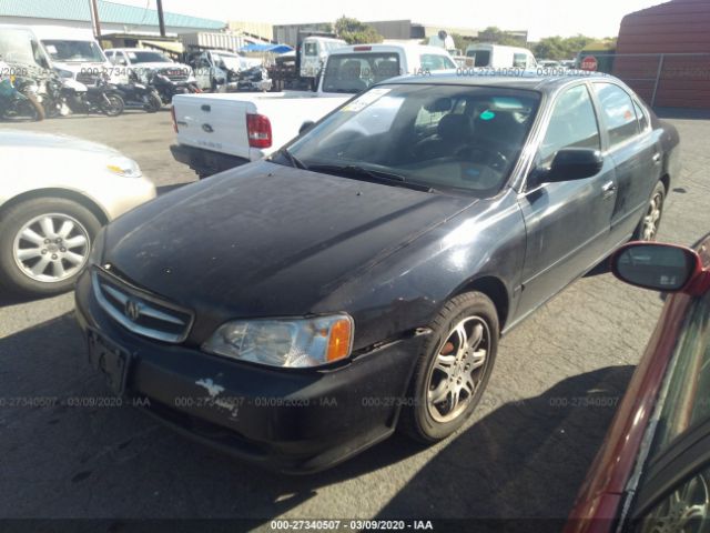 19UUA5662YA022449 - 2000 ACURA 3.2TL  Black photo 2