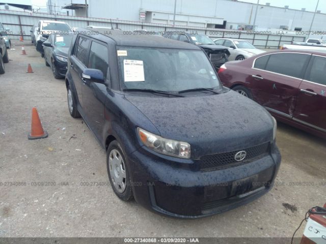 JTLKE50E881032045 - 2008 TOYOTA SCION XB Blue photo 1