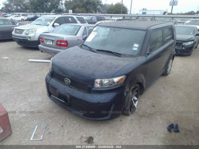 JTLKE50E881032045 - 2008 TOYOTA SCION XB Blue photo 2
