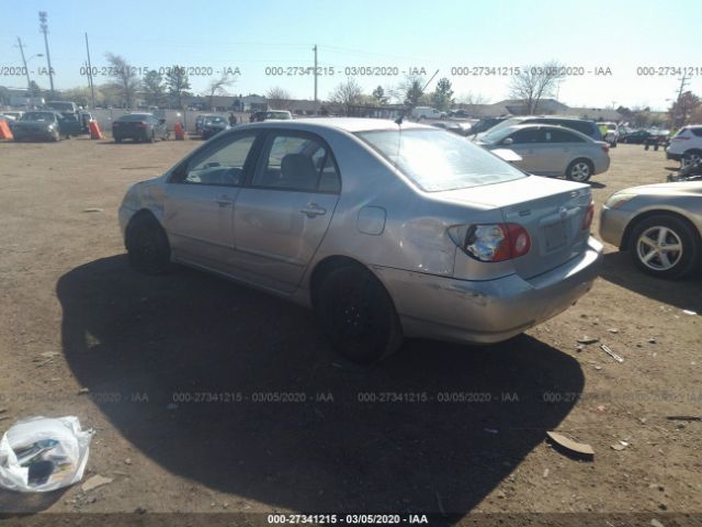 2T1BR38E64C235367 - 2004 TOYOTA COROLLA CE/LE/S Silver photo 3