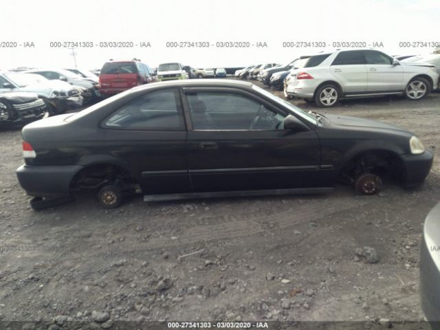 1HGEJ6124XL008568 - 1999 HONDA CIVIC DX Black photo 6