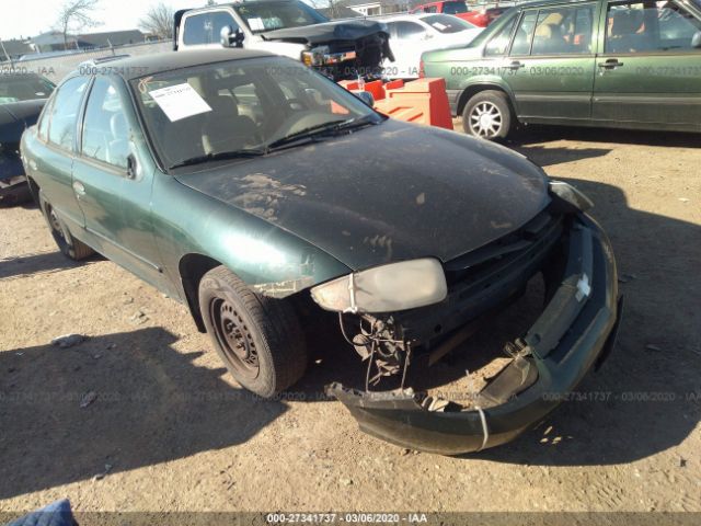 1G1JC52FX47164047 - 2004 CHEVROLET CAVALIER  Green photo 1