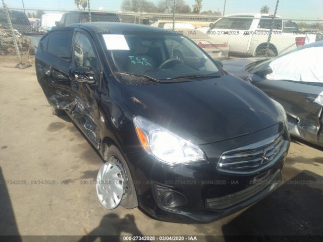 ML32F3FJ2JHF08052 - 2018 MITSUBISHI MIRAGE G4 ES Черный фото 1