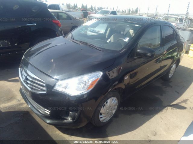 ML32F3FJ2JHF08052 - 2018 MITSUBISHI MIRAGE G4 ES Черный фото 2