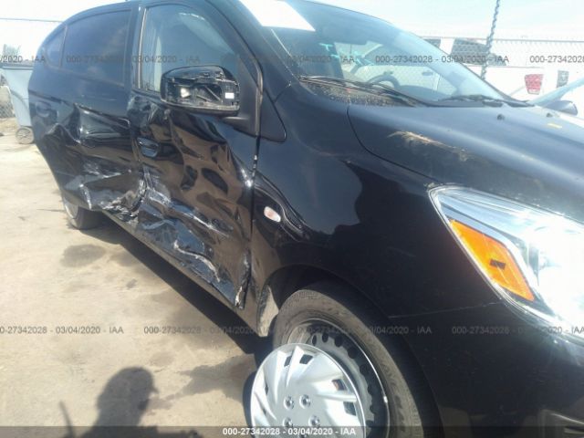 ML32F3FJ2JHF08052 - 2018 MITSUBISHI MIRAGE G4 ES Черный фото 6