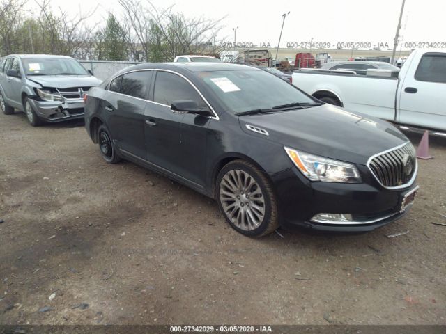 1G4GF5G36EF227946 - 2014 BUICK LACROSSE TOURING Black photo 1