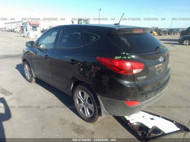 KM8JT3AB0DU670087 - 2013 HYUNDAI TUCSON GL Black photo 3