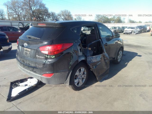 KM8JT3AB0DU670087 - 2013 HYUNDAI TUCSON GL Black photo 4