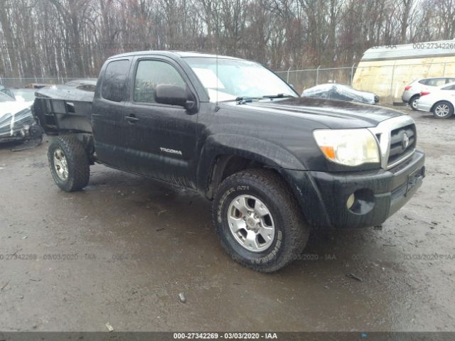 5TEUU42N35Z071254 - 2005 TOYOTA TACOMA ACCESS CAB შავი ფოტო 1