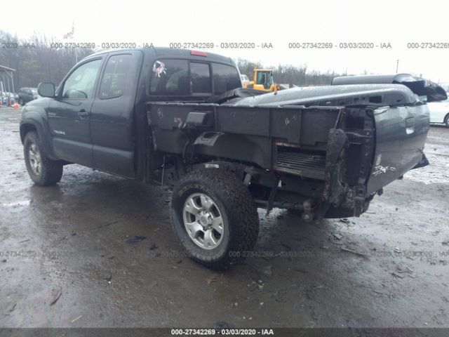 5TEUU42N35Z071254 - 2005 TOYOTA TACOMA ACCESS CAB შავი ფოტო 3