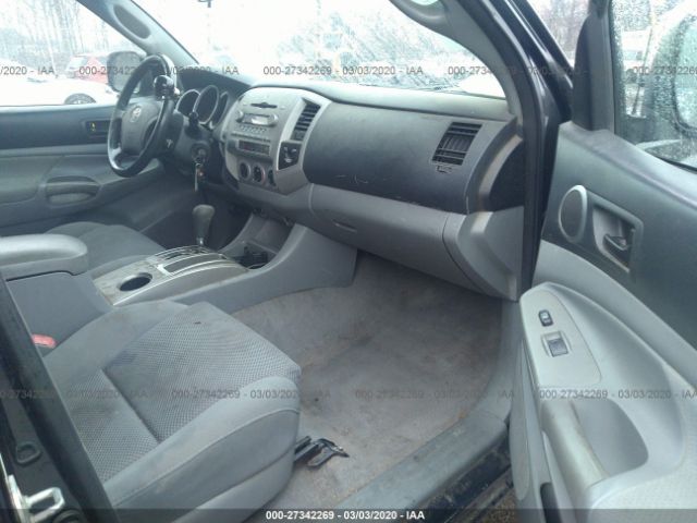 5TEUU42N35Z071254 - 2005 TOYOTA TACOMA ACCESS CAB შავი ფოტო 5
