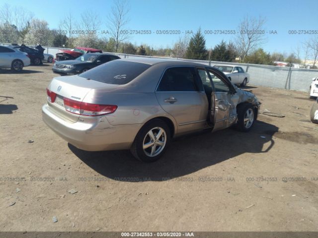 1HGCM66303A053559 - 2003 HONDA ACCORD LX Gold photo 4