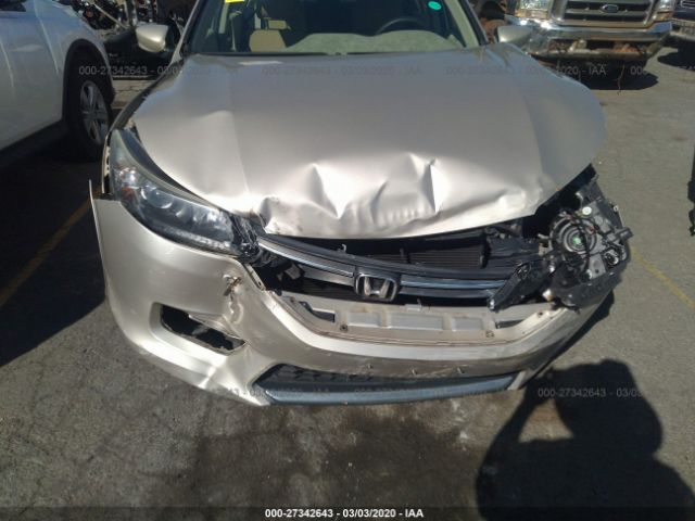 1HGCR2F33FA081273 - 2015 HONDA ACCORD LX Gold photo 6