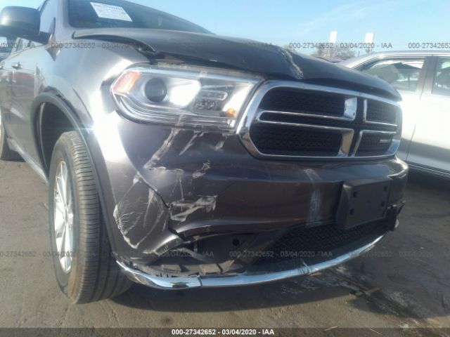 1C4RDHAG3FC689402 - 2015 DODGE DURANGO SXT Gray photo 6