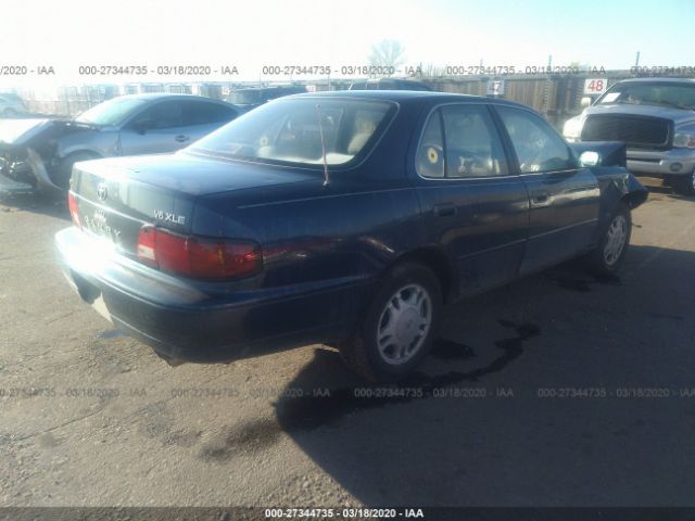 JT2GK13E0S0111519 - 1995 TOYOTA CAMRY XLE Blue photo 4