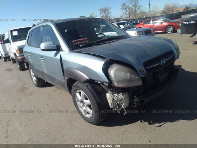 KM8JN72D95U126397 - 2005 HYUNDAI TUCSON GLS/LX Blue photo 1