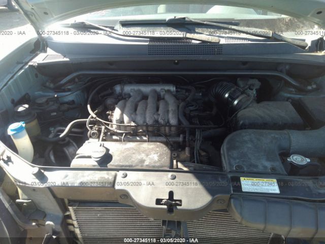 KM8JN72D95U126397 - 2005 HYUNDAI TUCSON GLS/LX Blue photo 10