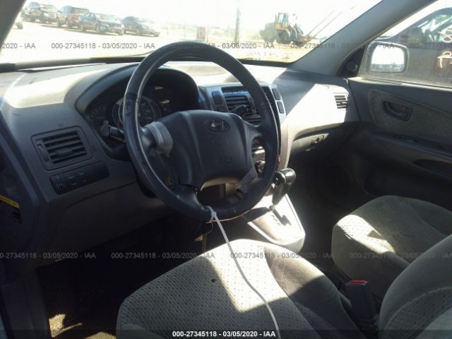 KM8JN72D95U126397 - 2005 HYUNDAI TUCSON GLS/LX Blue photo 5