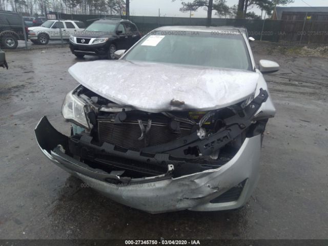 4T1BF1FK5EU855830 - 2014 TOYOTA CAMRY L/SE/LE/XLE 银色 照片 6