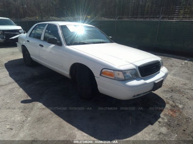 2FAFP71V68X172111 - 2008 FORD CROWN VICTORIA POLICE INTERCEPTOR White photo 1