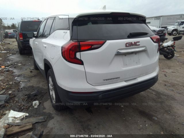 3GKALMEV5JL351261 - 2018 GMC TERRAIN SLE White photo 3