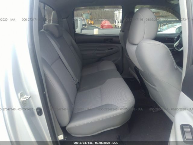 3TMLU4EN3CM084037 - 2012 TOYOTA TACOMA DOUBLE CAB 银色 照片 8
