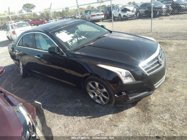 1G6AA5RX3E0131559 - 2014 CADILLAC ATS  Black photo 1