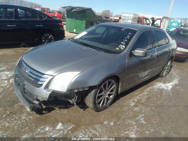 3FAHP08138R154764 - 2008 FORD FUSION SEL Silver photo 2