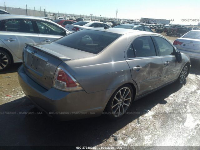 3FAHP08138R154764 - 2008 FORD FUSION SEL Silver photo 4