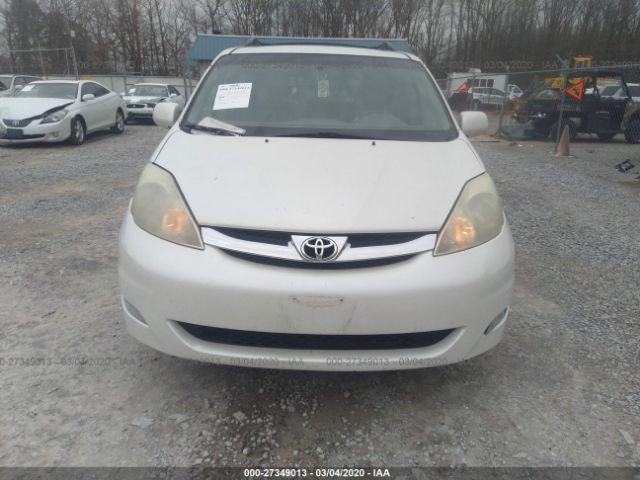 5TDZA22C96S498714 - 2006 TOYOTA SIENNA XLE/XLE LIMITED White photo 6