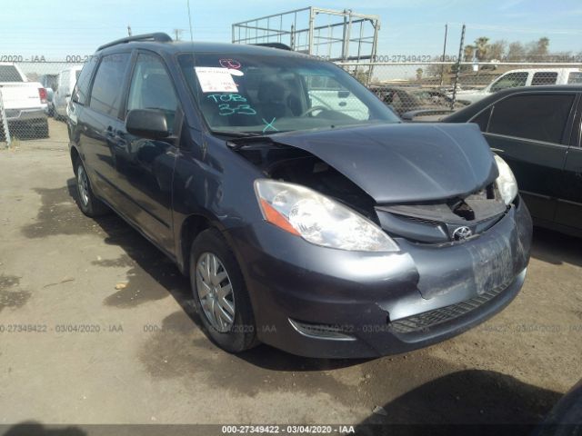 5TDZA23C66S462963 - 2006 TOYOTA SIENNA CE/LE Blue photo 1