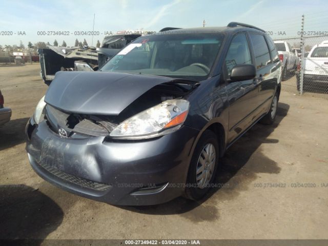 5TDZA23C66S462963 - 2006 TOYOTA SIENNA CE/LE Blue photo 2