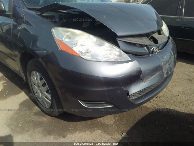 5TDZA23C66S462963 - 2006 TOYOTA SIENNA CE/LE Blue photo 6