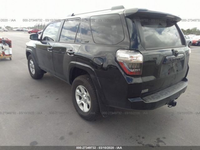 JTEZU5JR7K5213423 - 2019 TOYOTA 4RUNNER SR5/LIMITED/LIMITED NIGHT Black photo 3