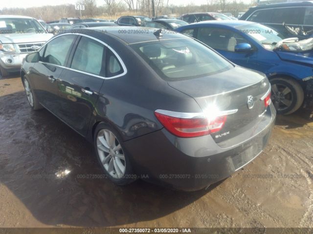 1G4PS5SK6C4202161 - 2012 BUICK VERANO  Silver photo 3