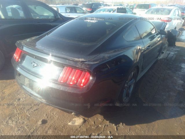 1FA6P8AM2F5368414 - 2015 FORD MUSTANG  Black photo 4