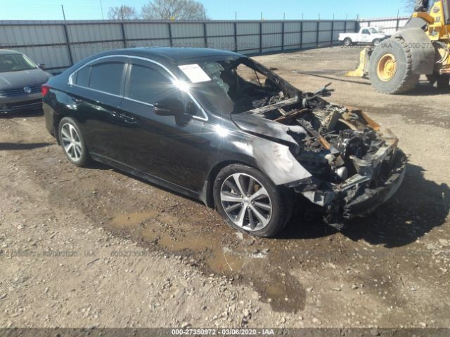 4S3BNEN63K3036044 - 2019 SUBARU LEGACY 3.6R LIMITED Black photo 1