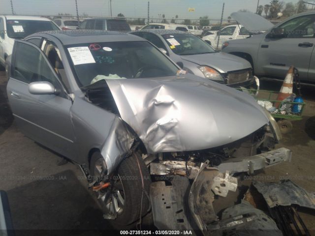 JNKCV51E65M211918 - 2005 INFINITI G35  Silver photo 1