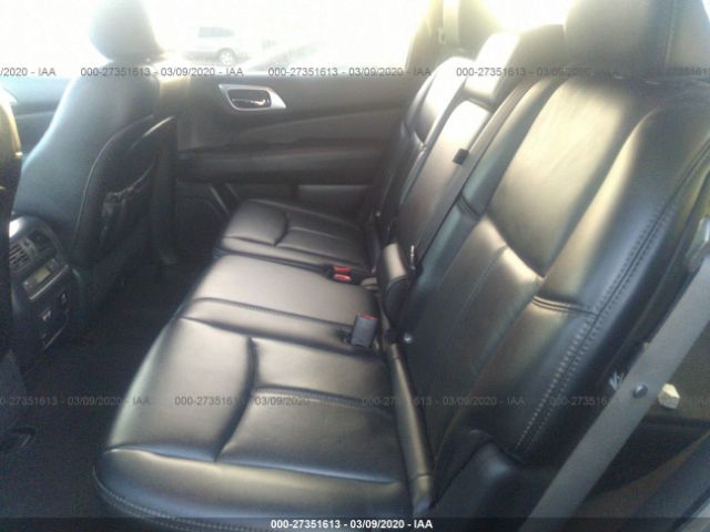 5N1DR2MM5HC689121 - 2017 NISSAN PATHFINDER S/SV/SL/PLATINUM Gray photo 8