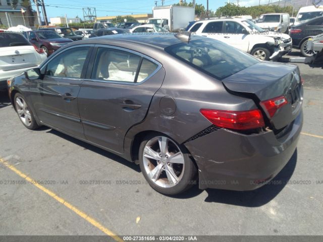 19VDE1F78EE006326 - 2014 ACURA ILX 20 TECH Gray photo 3