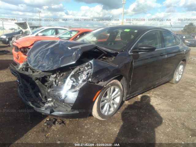 1C3CCCAB0HN508459 - 2017 CHRYSLER 200 LIMITED Gray photo 2