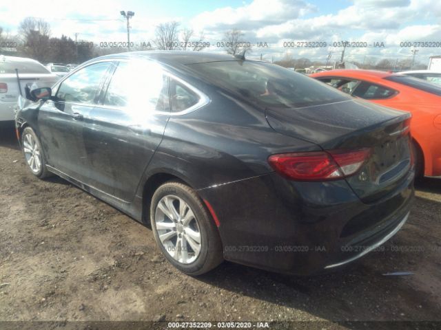 1C3CCCAB0HN508459 - 2017 CHRYSLER 200 LIMITED Gray photo 3