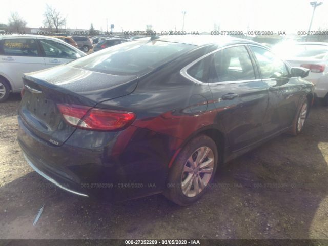 1C3CCCAB0HN508459 - 2017 CHRYSLER 200 LIMITED Gray photo 4