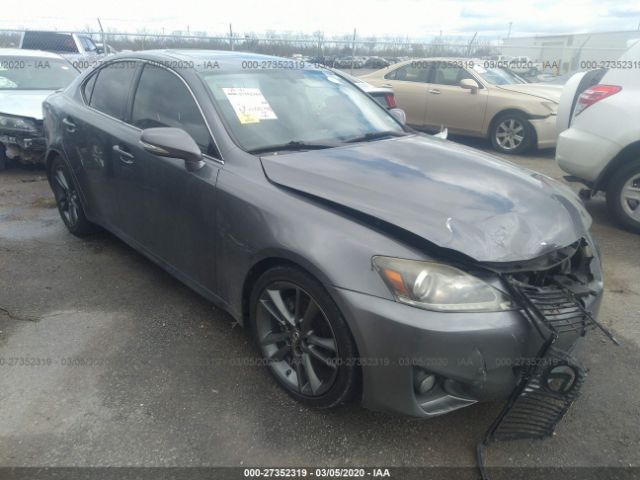 JTHBF5C24C5165377 - 2012 LEXUS IS 250 Gray photo 1