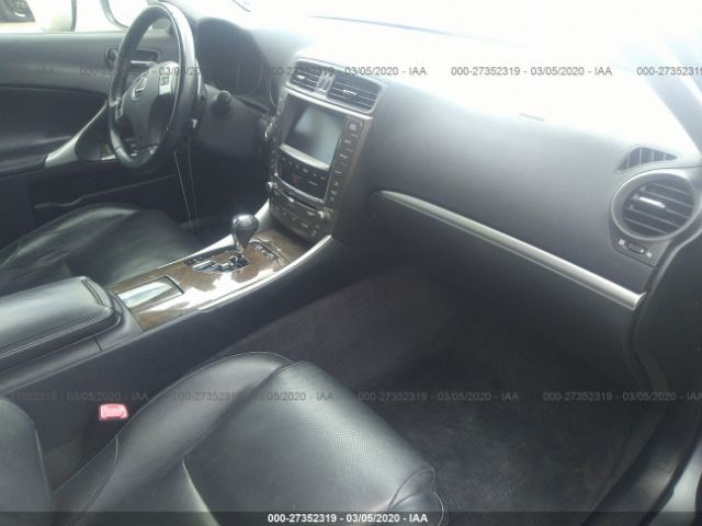 JTHBF5C24C5165377 - 2012 LEXUS IS 250 Gray photo 5