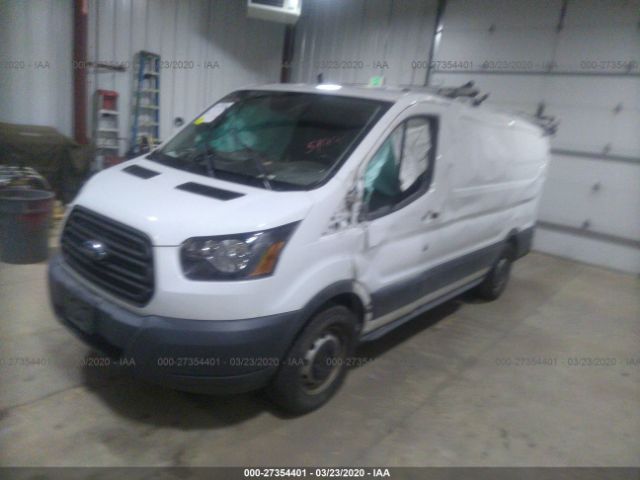 1FTYE1YM4HKB01849 - 2017 FORD TRANSIT T-150 White photo 2