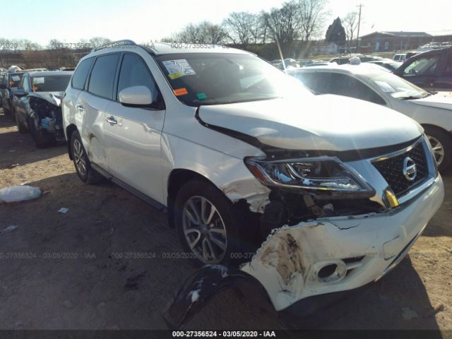 5N1AR2MN0GC623893 - 2016 NISSAN PATHFINDER S/SV/SL/PLATINUM White photo 1