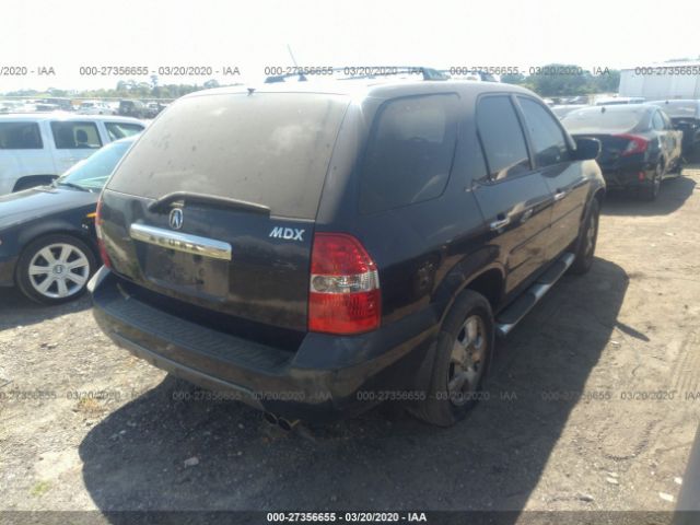 2HNYD18203H550828 - 2003 ACURA MDX  Blue photo 4