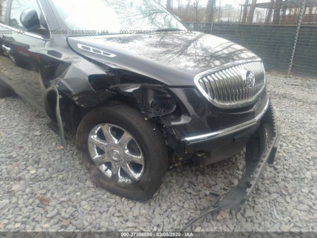 5GAEV23D09J212102 - 2009 BUICK ENCLAVE CXL Black photo 6